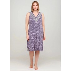 Нічна сорочка Cotpark фіолетова 2XL,3XL  10466